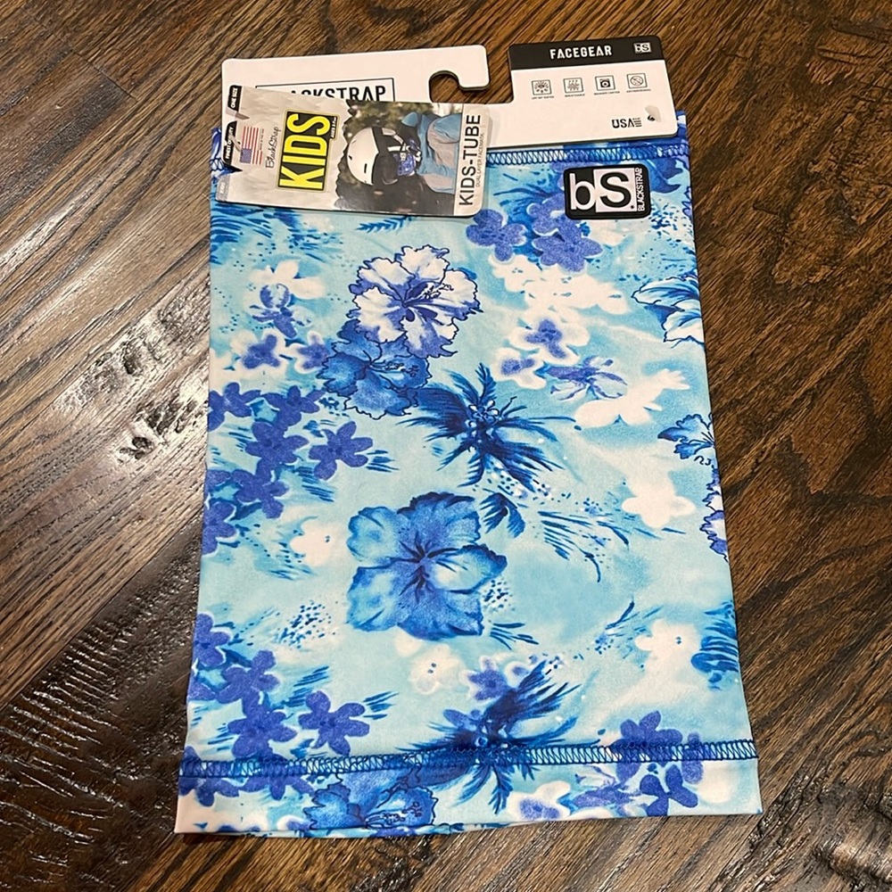 Blackstrap kids-tube dual layer facemask